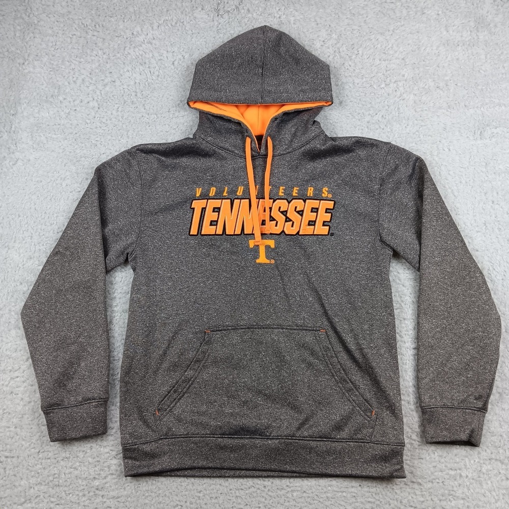 Champion Hoodie Tennessee Volunteers‎ Men M Grey Orange Performance CA00153